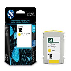 HP C4939A HP18 インクカートリッジ イエロー 純正