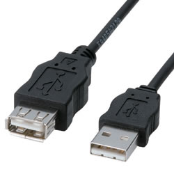 ELECOM USB-ECOEA15 環境対応USB2.0準拠延長ケーブル