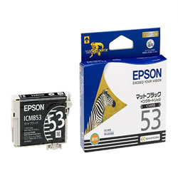 EPSON ICMB53 インクカートリッジ マットブラック 純正