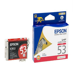 EPSON ICR53 インクカートリッジ レッド 純正