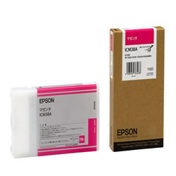 EPSON ICM38A インクカートリッジ マゼンタ 純正