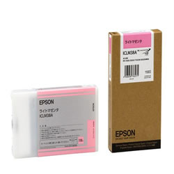 EPSON ICLM38A インクカートリッジ ライトマゼンタ 純正