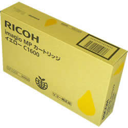 RICOH 60-0020 MPカートリッジ イエロー C1600 純正