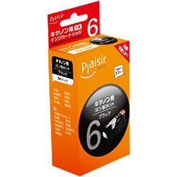 Plaisir PLE-C06B (BCI-6BK互換) インク 汎用品