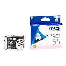 EPSON ICVLM55 インクカートリッジ ビビッドライトマゼンタ 純正