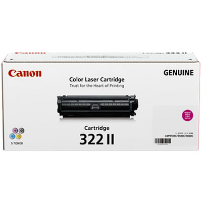 PC周辺機器【新品未開封】Canon キャノン 純正 トナーカートリッジ 322 マゼンタ