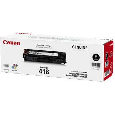 CANON 2662B007 CRG-418BLK トナーカートリッジ418