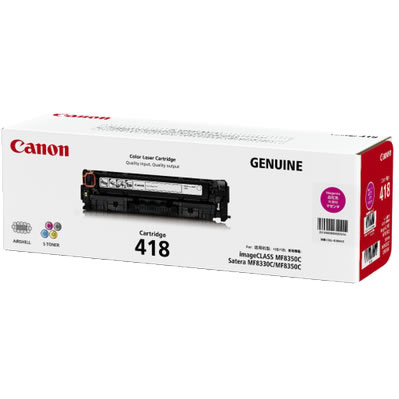 CANON 2660B004 CRG-418MAG トナーカートリッジ418