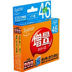 Plaisir PLE-ZE46C インク シアン 汎用品