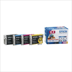 EPSON IC4CL6162 インクカートリッジ 4色パック 純正