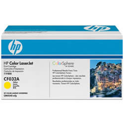 HP CF032A プリントカートリッジ イエロー 純正