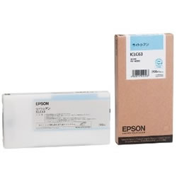 EPSON ICLC63 インクカートリッジ ライトシアン 純正