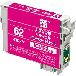 エコリカ ECI-E62M リサイクルインク マゼンタ