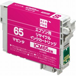 エコリカ ECI-E65M リサイクルインク マゼンタ