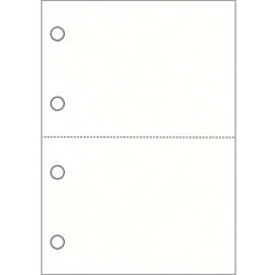 レーザープリンタ用紙 A4 白紙2面 4穴 (2000枚入）