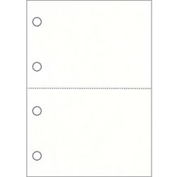 レーザープリンタ用紙 A4 白紙2面 4穴 (2000枚入)