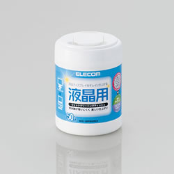 ELECOM WC-DP50N3 液晶用ウェットクリーニングティッシュ