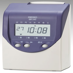セイコークォーツ QR-340 タイムレコーダー