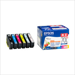 EPSON IC6CL70L インクカートリッジ 増量6色パック 純正