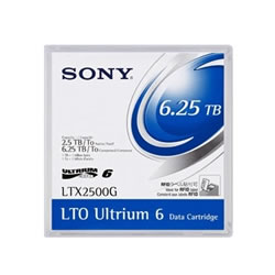 SONY LTX2500GR Ultrium LTO6データカートリッジ