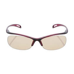 ELECOM OG-YBLP01WN ブルーライト対策眼鏡「PC GLASSES」