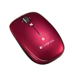 ロジクール M557RD Bluetooth Mouse m557 レッド