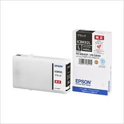 EPSON ICBK92L インクカートリッジ ブラック Lサイズ