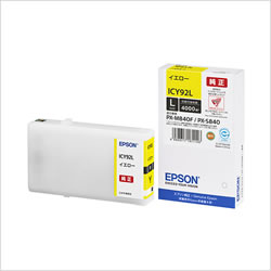 EPSON ICY92L インクカートリッジ イエロー Lサイズ