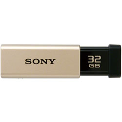 SONY USM32GT N POCKET BIT ノックスライド式高速USBメモリ