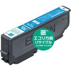 エコリカ ECI-E70L-C リサイクルインク シアン