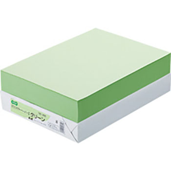 AEC-GRA4B αエコカラーペーパーII A4 グリーン 500枚 汎用品