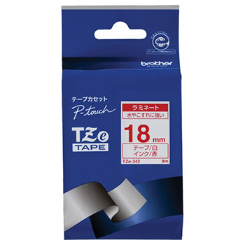 BROTHER TZE-242 ラミネートテープ 18mm