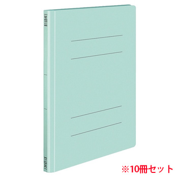 コクヨ フ-VS10B フラットファイルS（ストロングタイプ）・PPラミネート表紙 A4タテ 150枚 青