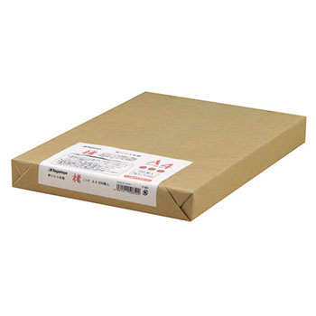 長門屋商店 ナ-852 マルチOA和紙 楮入奉書 白 A4 250枚入 (127-4882) 1冊=250枚