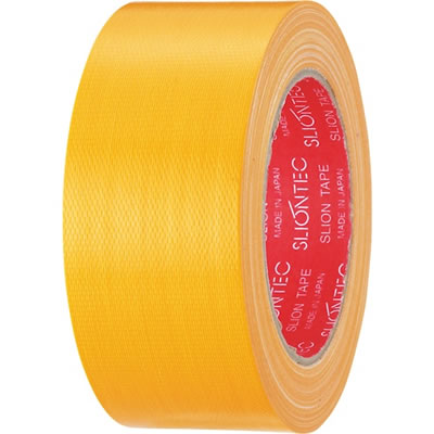 スリオンテック 343702KL カラー布テープ 50×25m 黄 30巻