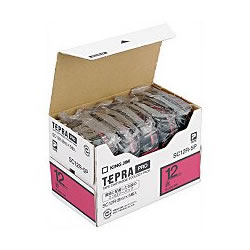 KINGJIM SC12R-5P テプラ PROテープカートリッジ カラーラベル「パステル」
