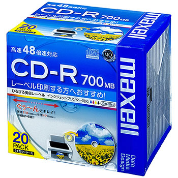 MAXELL CDR700S.WP.S1P20S CD-R 700MB