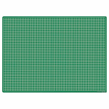 ライオン事務機 CM-60S カッティングマット 両面使用可能 グリーン