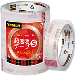 3M BK-24N 超透明クリアテープ 24mm×35m