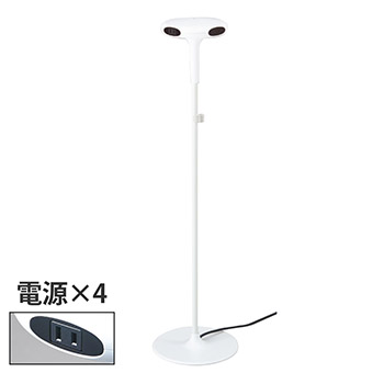 3F79AA-ZA75 アクセスポール 電源＋電源＋電源＋電源 ネオホワイト