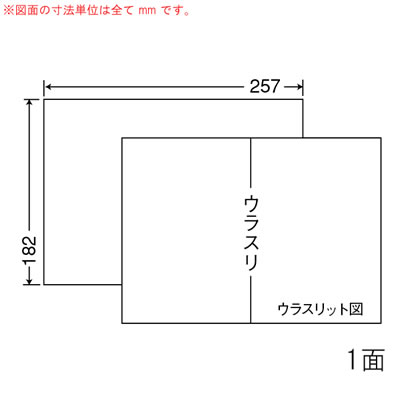 ナナ C1B5F マルチラベル 再剥離タイプ　