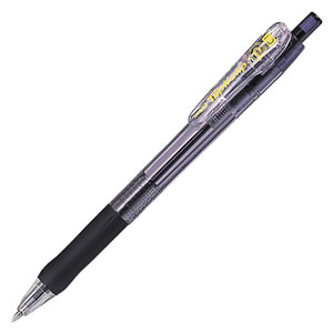 ゼブラ BNB5-BK ノック式油性ボールペン タプリクリップ 1.0mm 黒
