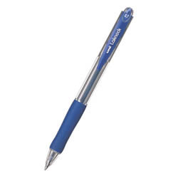 三菱鉛筆 SN10007.33 ノック式油性ボールペン VERY楽ノック 細字 0.7mm 青