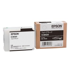 EPSON ICBK89 インクカートリッジ フォトブラック 純正