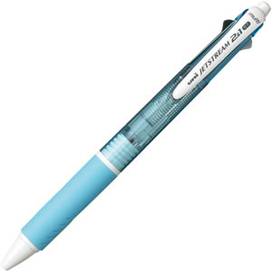 三菱鉛筆 MSXE350007.8 多機能ペン ジェットストリーム2＆1 （軸色 水色）