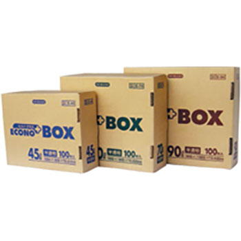 日本サニパック E-74 エコノプラスBOX 半透明 70L 100枚