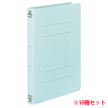 コクヨ フ-W10NB フラットファイルW(厚とじ) A4タテ 250枚収容 背幅28mm 青