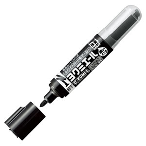 コクヨ PM-B501D ホワイトボード用マーカー<ヨクミエール> 細字・丸芯 黒