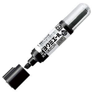 コクヨ PM-B513D ホワイトボード用マーカー<ヨクミエール> 太字・角芯 黒