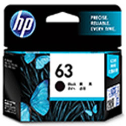 HP F6U62AA HP63 インクカートリッジ 黒